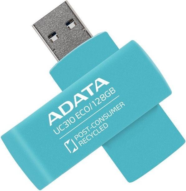 Image du produit Adata UC310 ECO 128GB (vert, USB-A 3.2 Gen 1) (128 Go, USB-A)