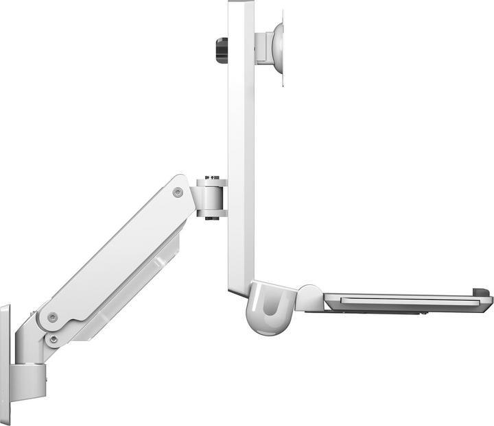 Produktbild Icy Box IB-WS700-W Sit-Stand-Workstation (Wand, 35")