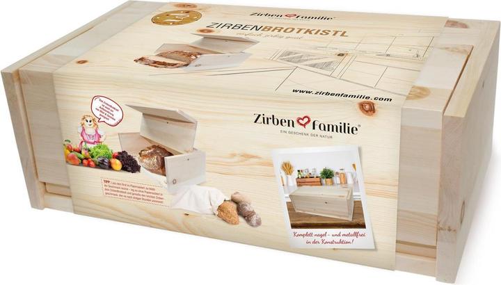 Produktbild ZirbenFamilie ZirbenBrotkistl - länger frisch und guat