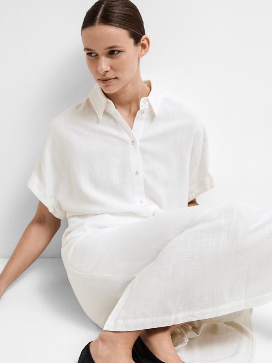 Produktbild Selected Cropped Kurzarmhemd (36)