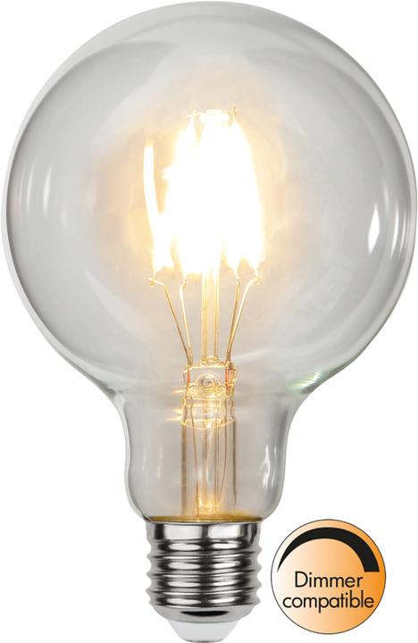 Actual product image Star Trading LED Bulb E27 G95 Clear (E27, 470 lm, 1 x)