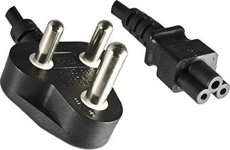 Produktbild EFB Elektronik EFB Netzkabel Südafrika - C5 180°,schwarz,1.8m,3x0.75mm (1.80 m)