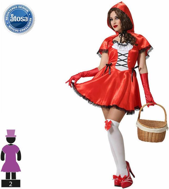 Produktbild Carnival Toys Verkleidung Rotkäppchen Bunt (L, M)