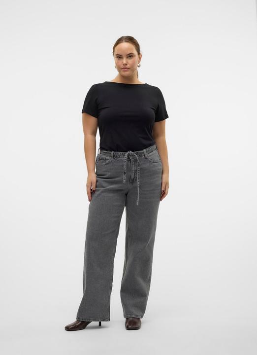 Actual product image Vero Moda VMCTESSA Hohe Taille Weiter Beinschnitt Jeans Weit geschnitten (50)