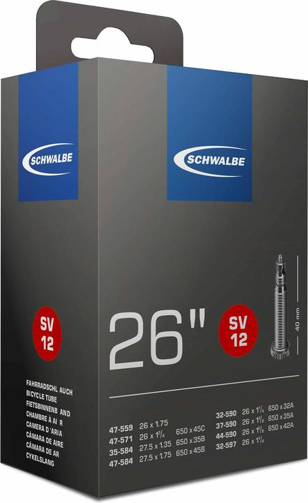 Produktbild Schwalbe Sv 12 (Presta (SV), 26", 47 mm)