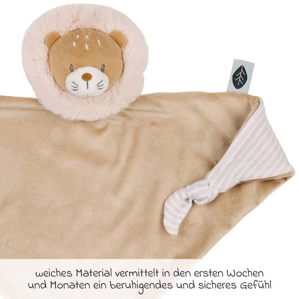 Thumbnail - Nattou, Schmusetuch, Schmusetücher Maxi-Schmusetuch 65 x 40 cm - Löwe Ernes
