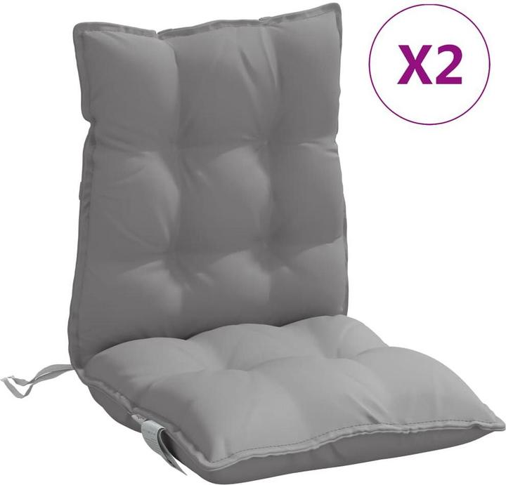 Actual product image vidaXL Gartenstuhlauflage für Niedriglehner (100 x 50 cm)