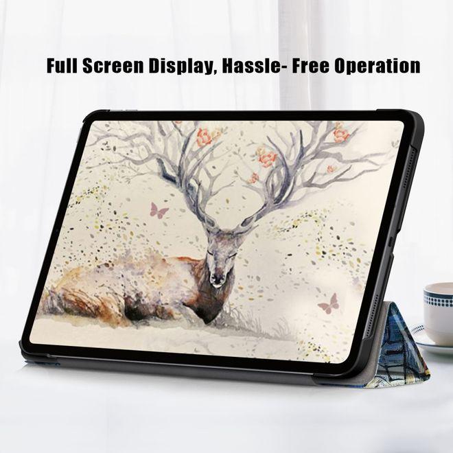 Produktbild MU Style Dreifach faltbare Hülle mit Muster (IPad Air (2022))