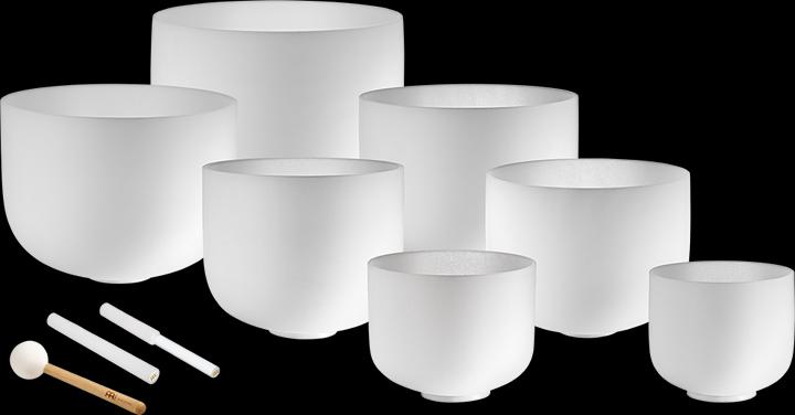 Produktbild Meinl Kristall Klangschalen Chakra Set (Klangschale)