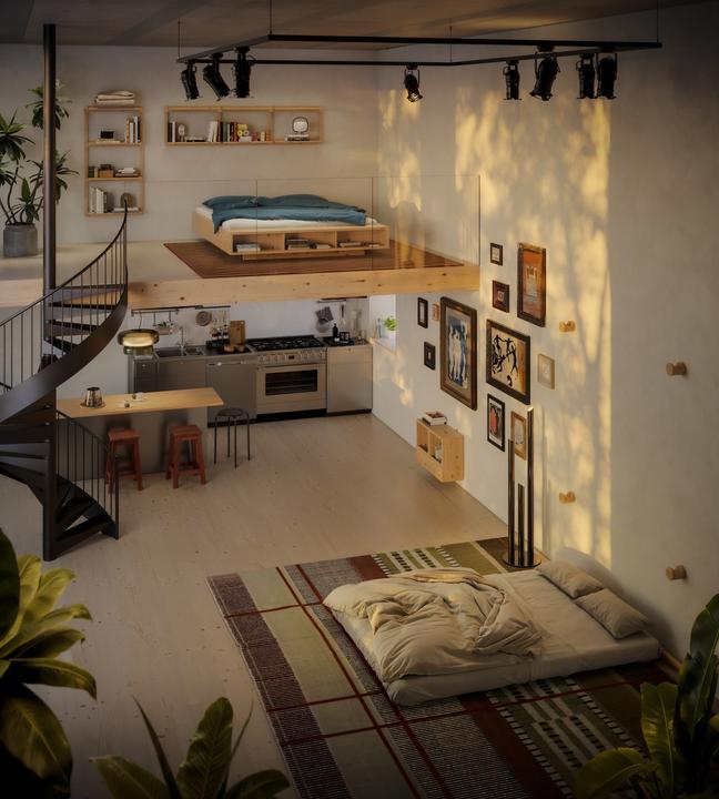 Actual product image Karup Design HOOKED Sofa bed (2 person sofa)