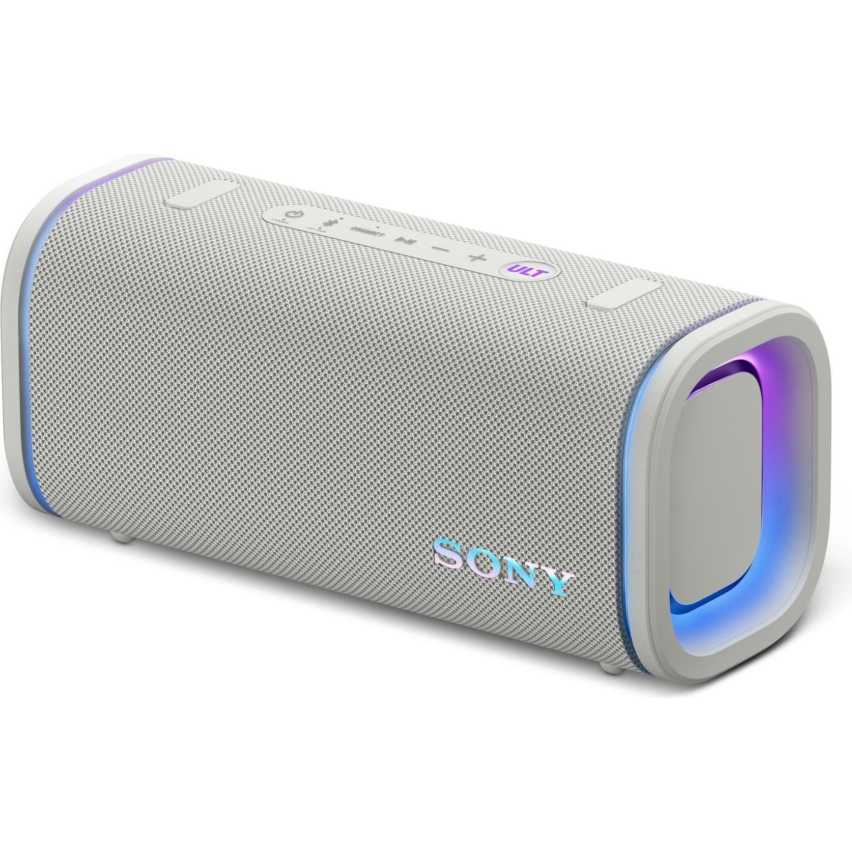 Sony ULT Field 5 (25 h, Akkubetrieb), Bluetooth Lautsprecher, Weiss
