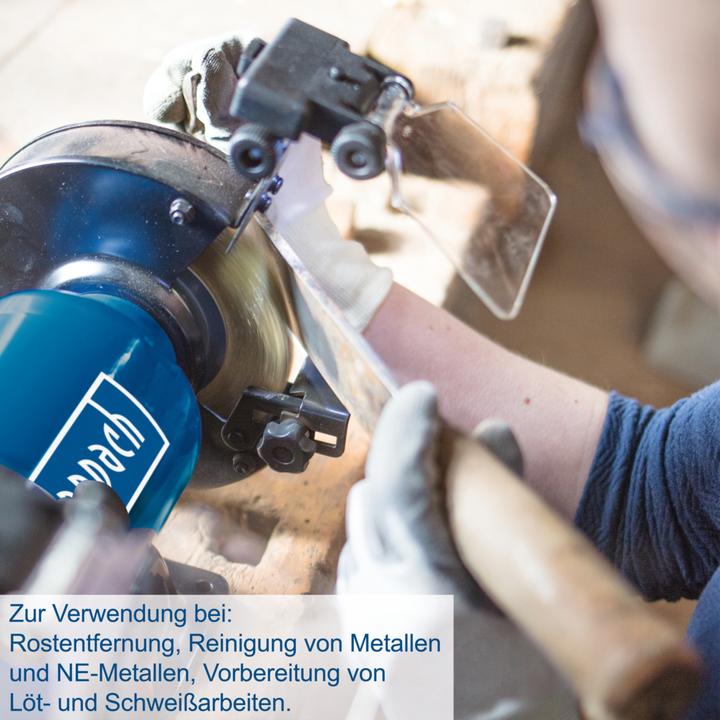 Actual product image Scheppach SM150L (Bench grinder, 400 W)