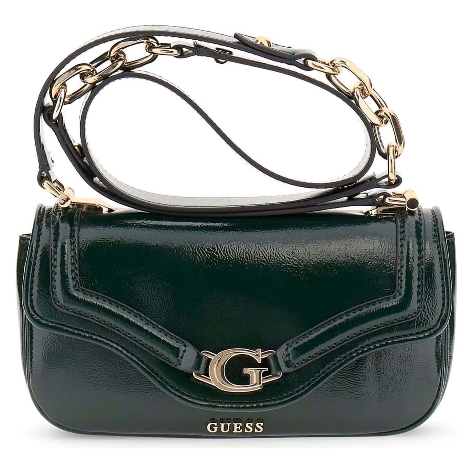 Guess, Damen, Handtasche, Dea Crossbody Flap, Grün