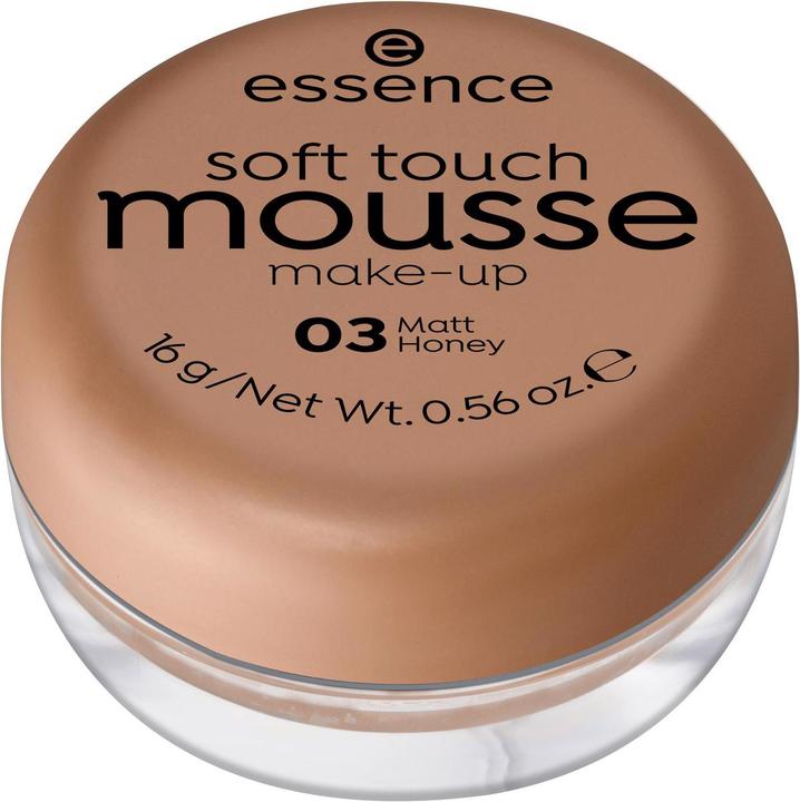 Actual product image essence Soft touch mousse (03 matt honey)