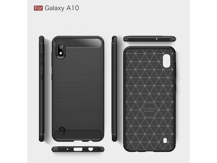 Image du produit Screenguard Samsung Galaxy A10 Housse Carbon Brushed Soft TPU (Samsung Galaxy A10)
