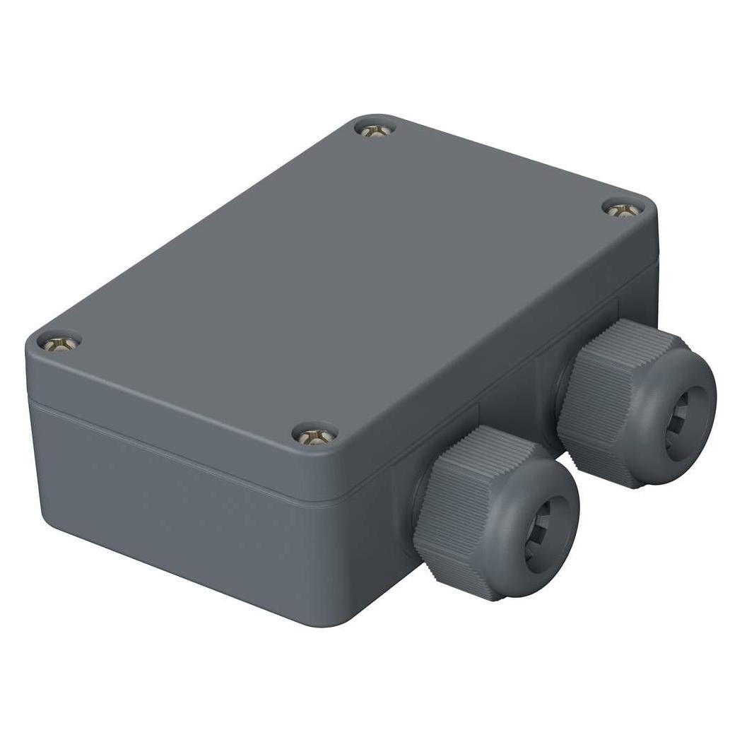 Bopla Polyamide behuizing 98x64x34mm (Huisvesting), Elektronica benodigdheden + Behuizing, Zilver, Grijs