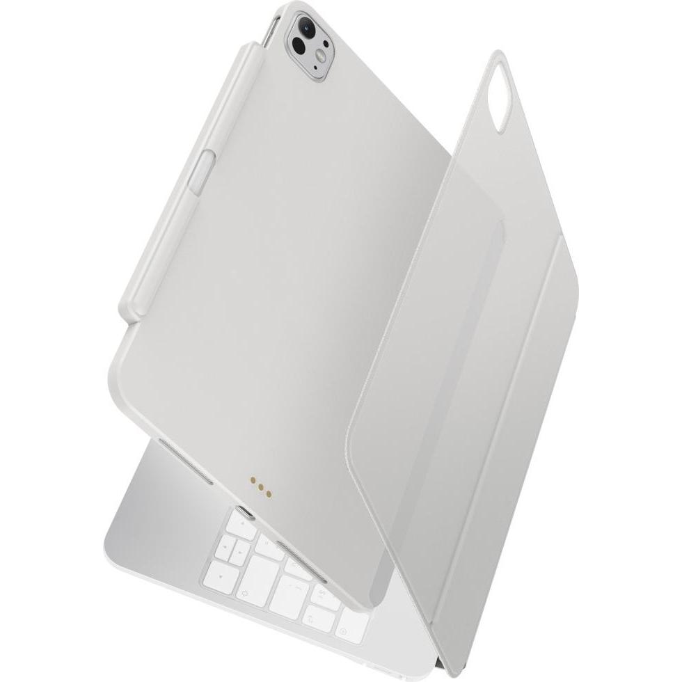 Uniq Case Axel for iPad Pro 11" M4 white (Apple iPad Pro 11 2024, Apple iPad Pro 11 2025), Cover tablet, Bianco