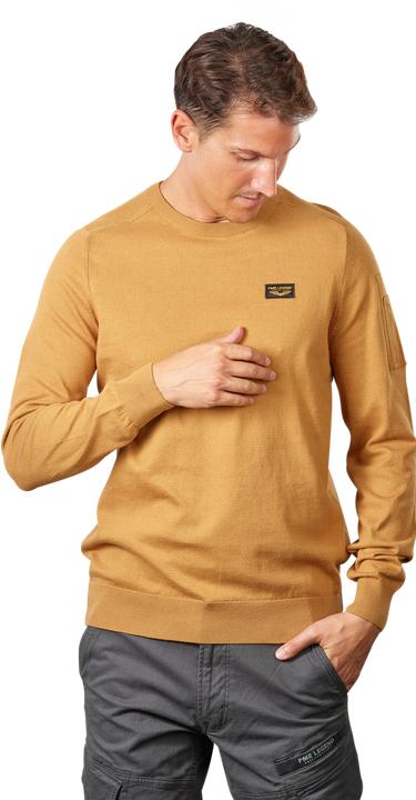 Immagine prodotto Pme Legend Buckley Knit Pullover Round Neck Wood Thrush (XXL)