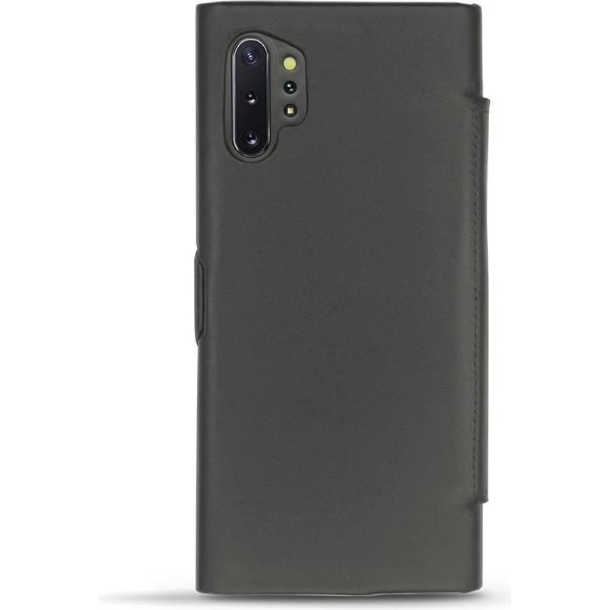 Thumbnail - Noreve Lederschutzhülle horizontal (Samsung Galaxy Note 10+), Smartphone Hülle, Schwarz