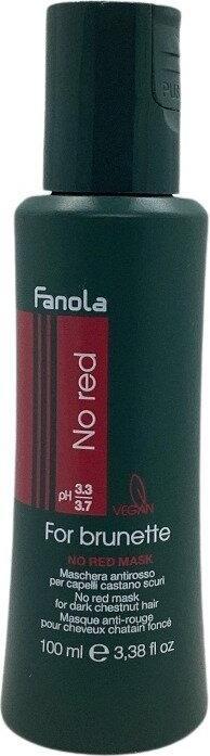 Immagine prodotto Fanola Maschera No Red per brune maschera per capelli per brune 100ml (100 ml)