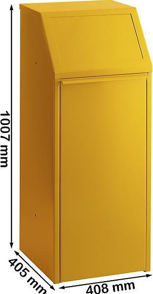 Produktbild kaiserkraft Abfallsammler Stahlblech (70 l)