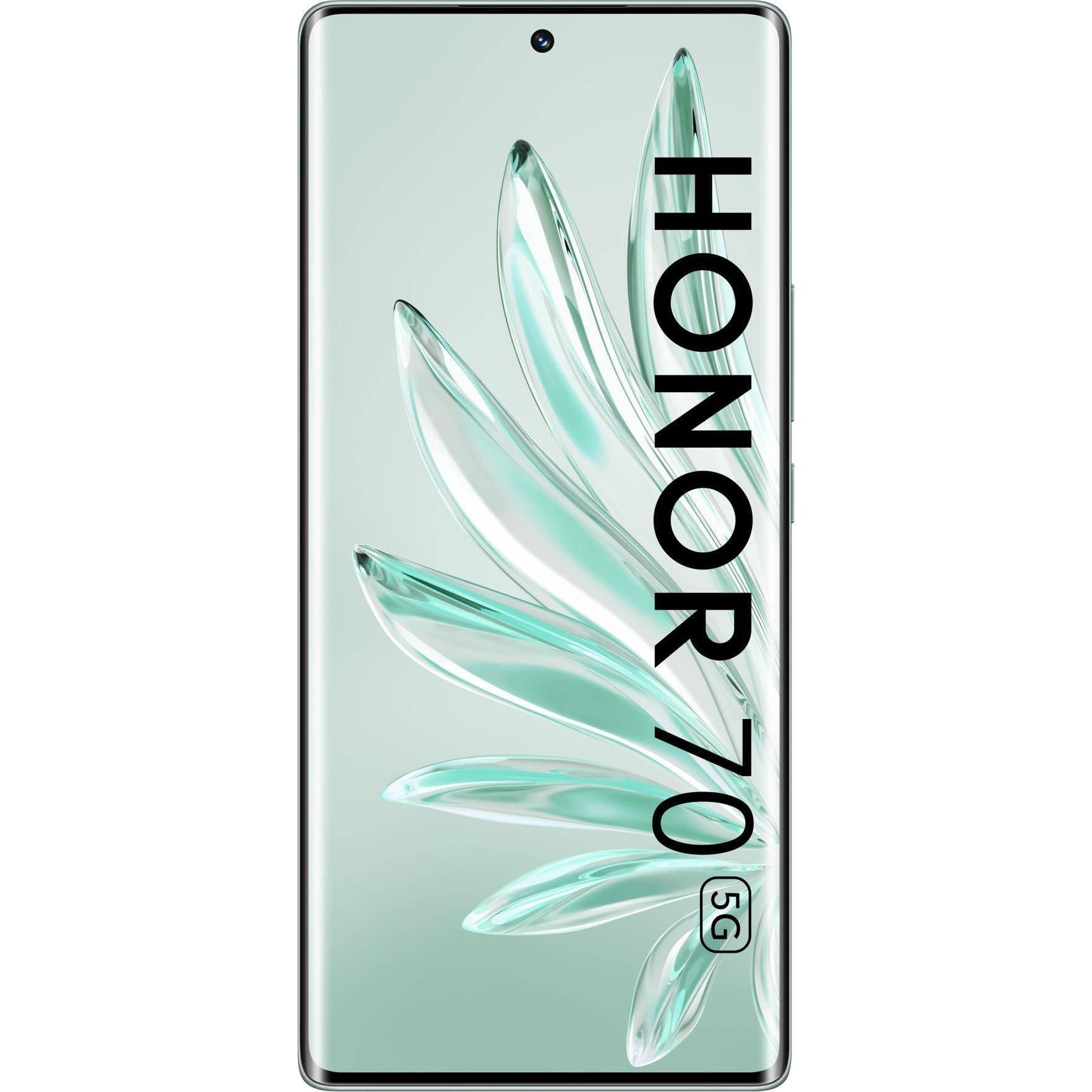 Thumbnail - Honor 70 (128 GB, Emerald Green, 6.67", Dual SIM, 54 Mpx, 5G), Smartphone, Grün