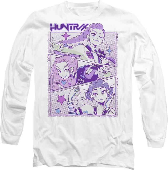 Produktbild K-Pop Demon Hunters HuntrX TShirt Langärmlig (M)