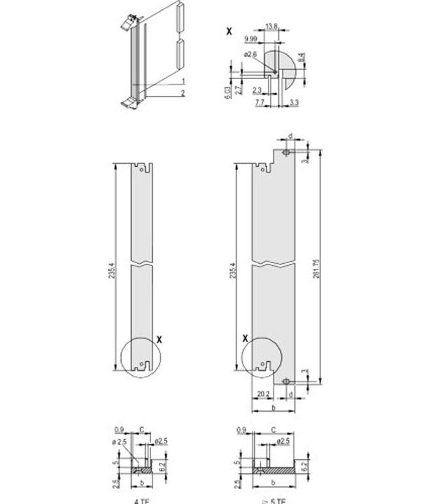 Actual product image Schroff Front panels