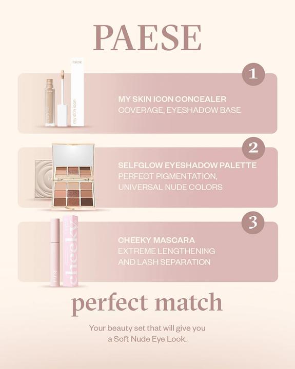 Immagine prodotto Paese Paletta Ombretti Autoluminosa (Nude)