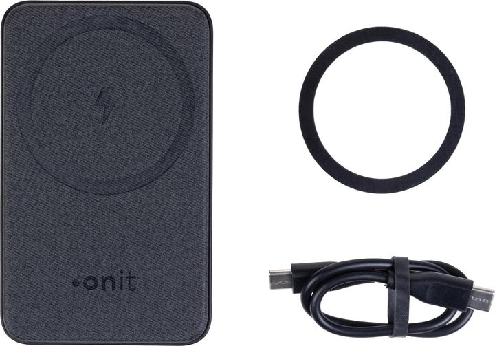 Produktbild Onit Powerbank Induktiv 10000 mAh, Akkutyp: Lithium-Polymer (10000 mAh, 20 W, 38.50 Wh)