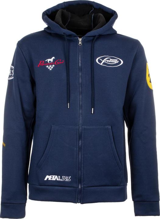 Produktbild Pool's Reit-Sweatshirt mit Kapuze, Vollreissverschluss, Multilogo (XS)