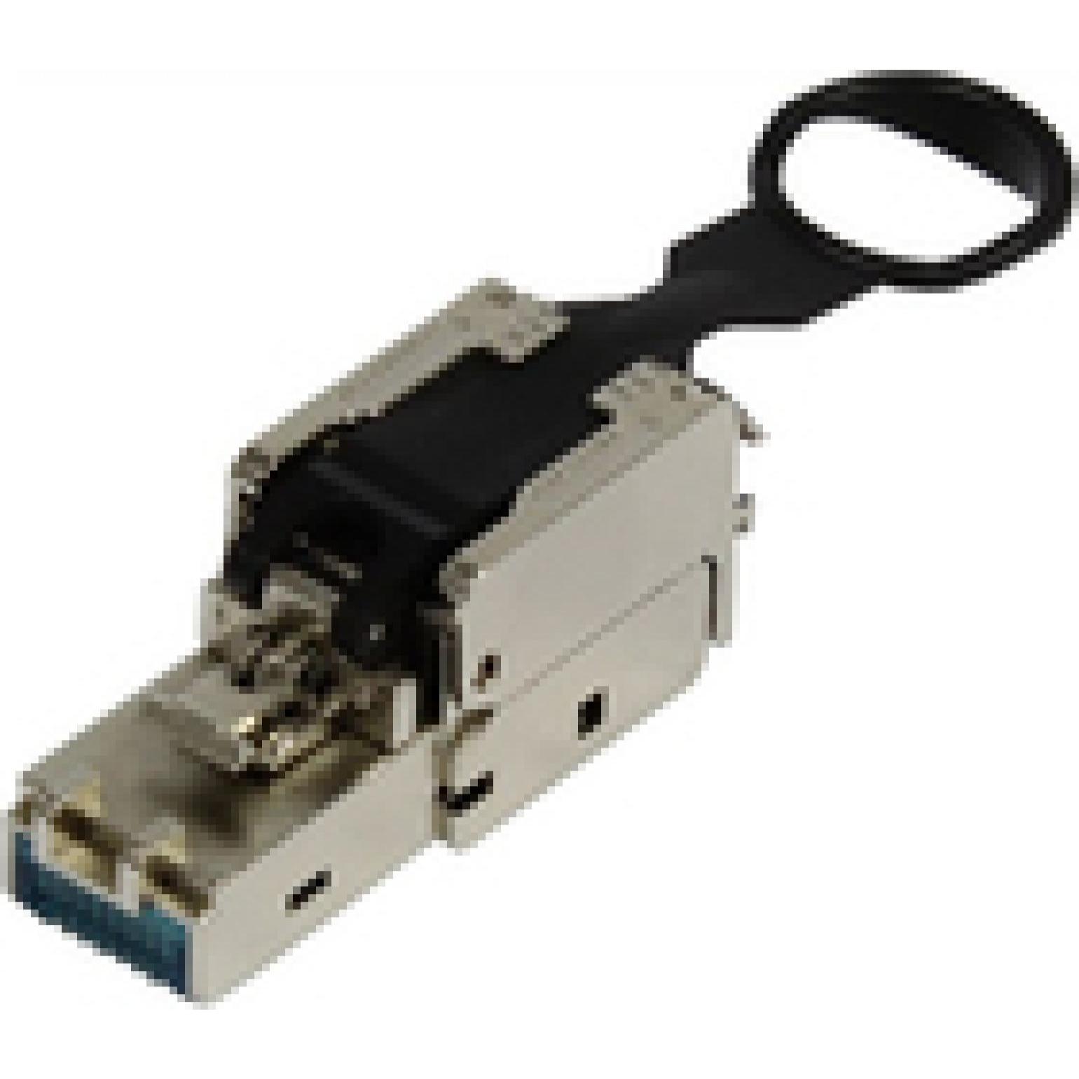Synergy 21 TP-Stecker TP Feldkonfektionierbar CAT6A RJ45 Werkzeuglos mit Entriegelungslasche(Push/Pull) Synergy (CAT6a),...