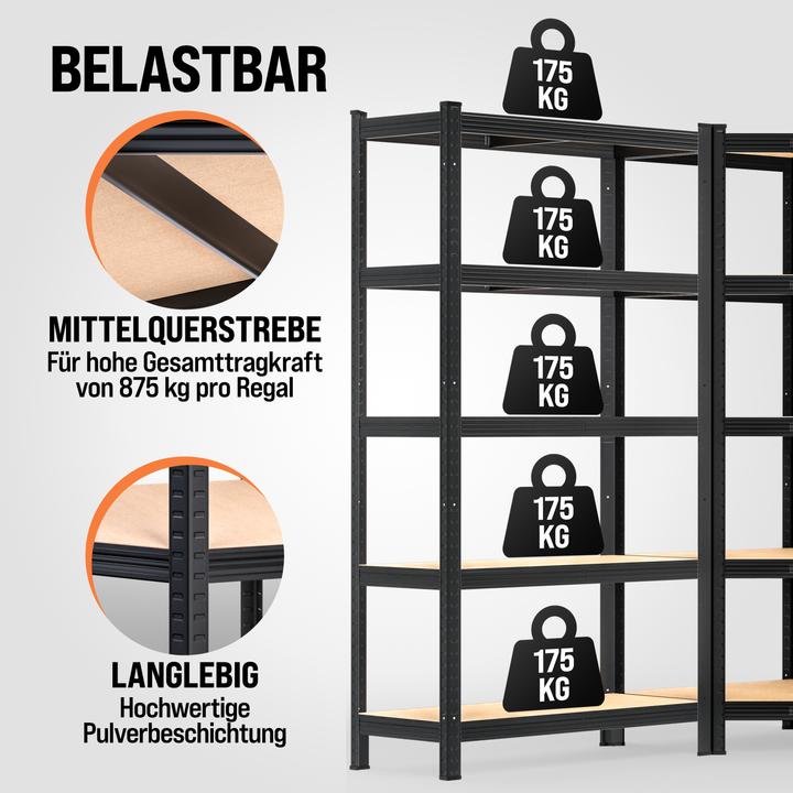 Produktbild Monzana Schwerlast- und Eckregal