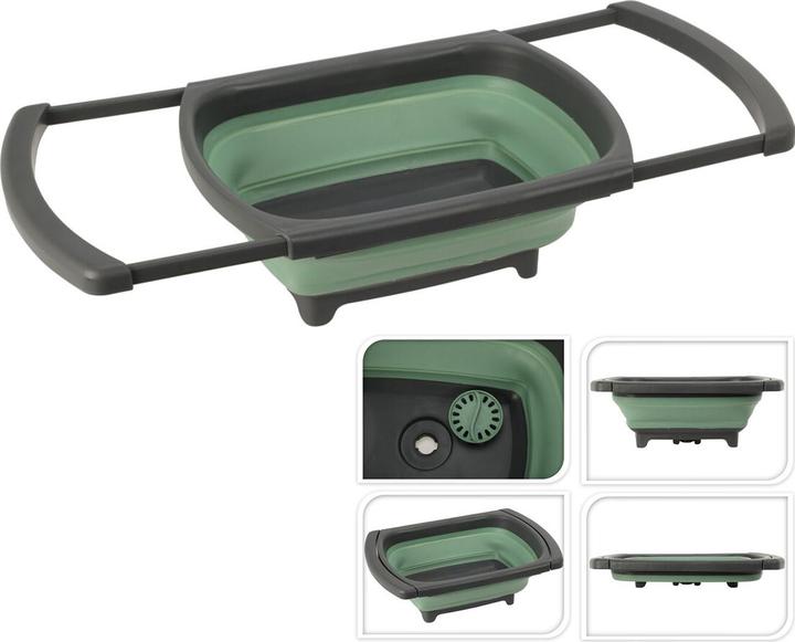 Actual product image Redcliffs Dishwashing Bowl Foldable Green