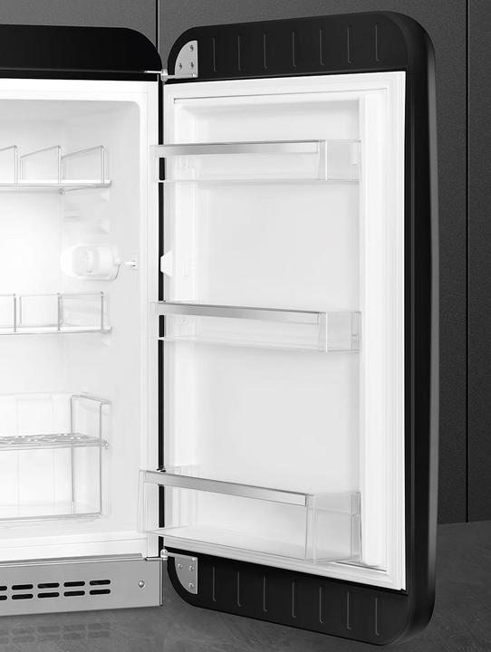 Produktbild Smeg Kühlschrank rechts 50's Style schwarz (135 l)