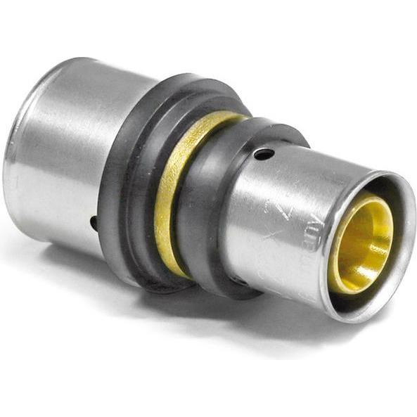 Sanpro, Rohrverbindungstechnik, PPSU Pressfitting Reduzierung Reduzierstück TH Kontur, Grösse 20x2 - 16x2, Werkstoff Mes...