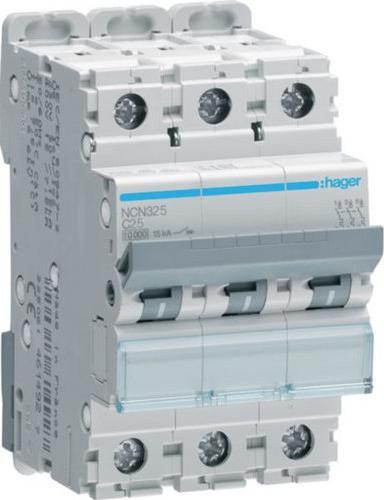 Produktbild Hager Einbauautomat "C" 3x 25A