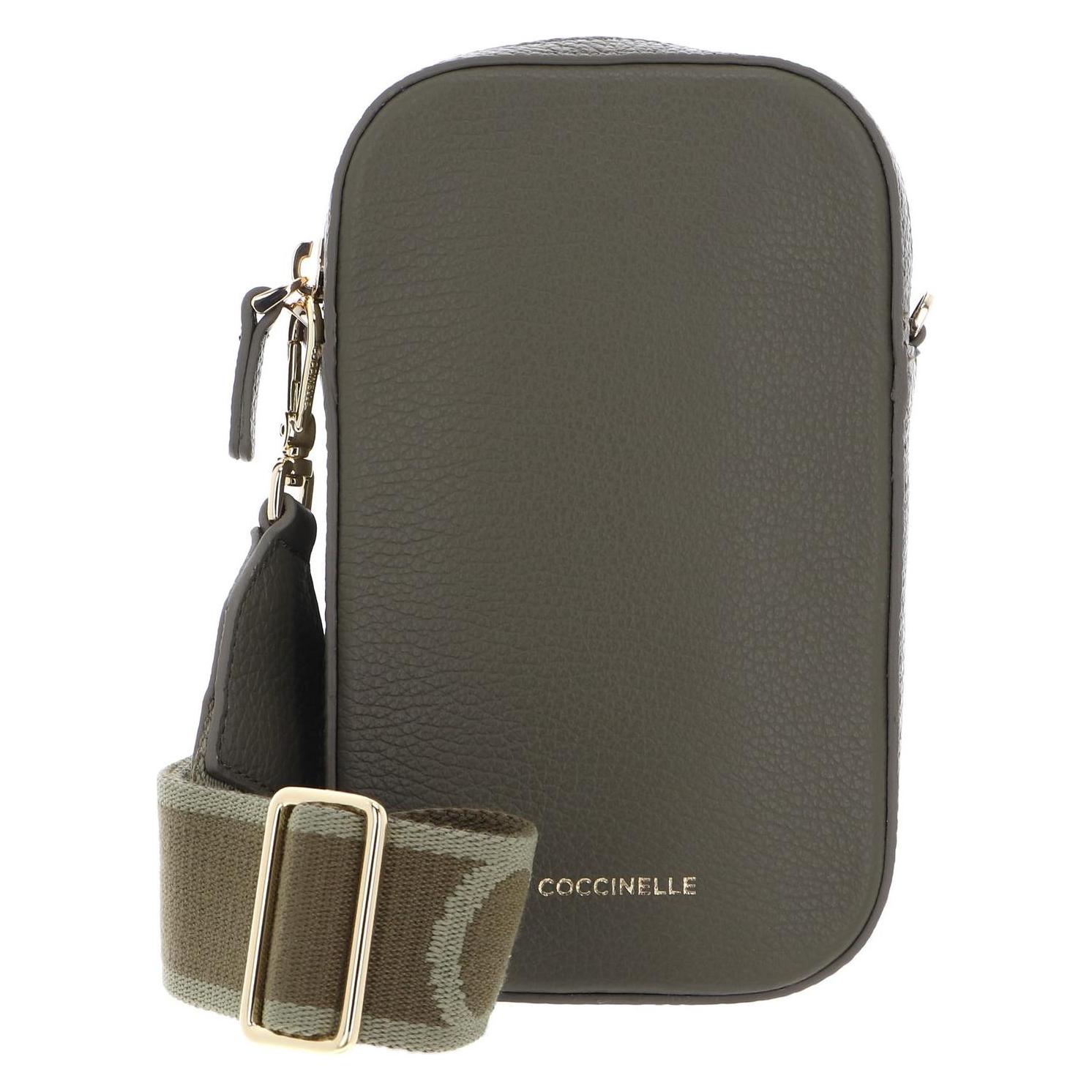 Coccinelle, Damen, Handtasche, Tebe Hi-Tech Accessoire Grained Leather