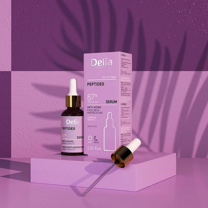 Productafbeelding Delia Cosmetics Peptide Anti-Aging Serum voor de rijpere huid 30ml (30 ml)