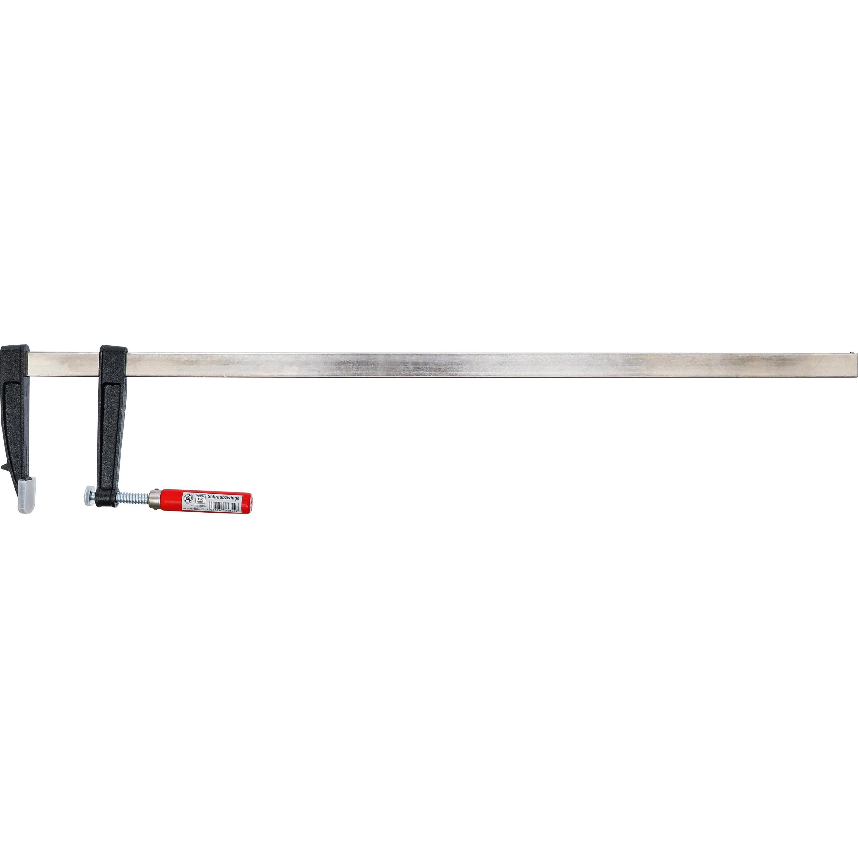 Thumbnail - BGS, Schraubstock + Zwinge, Schraubzwinge 800 x 120 mm (800 mm)