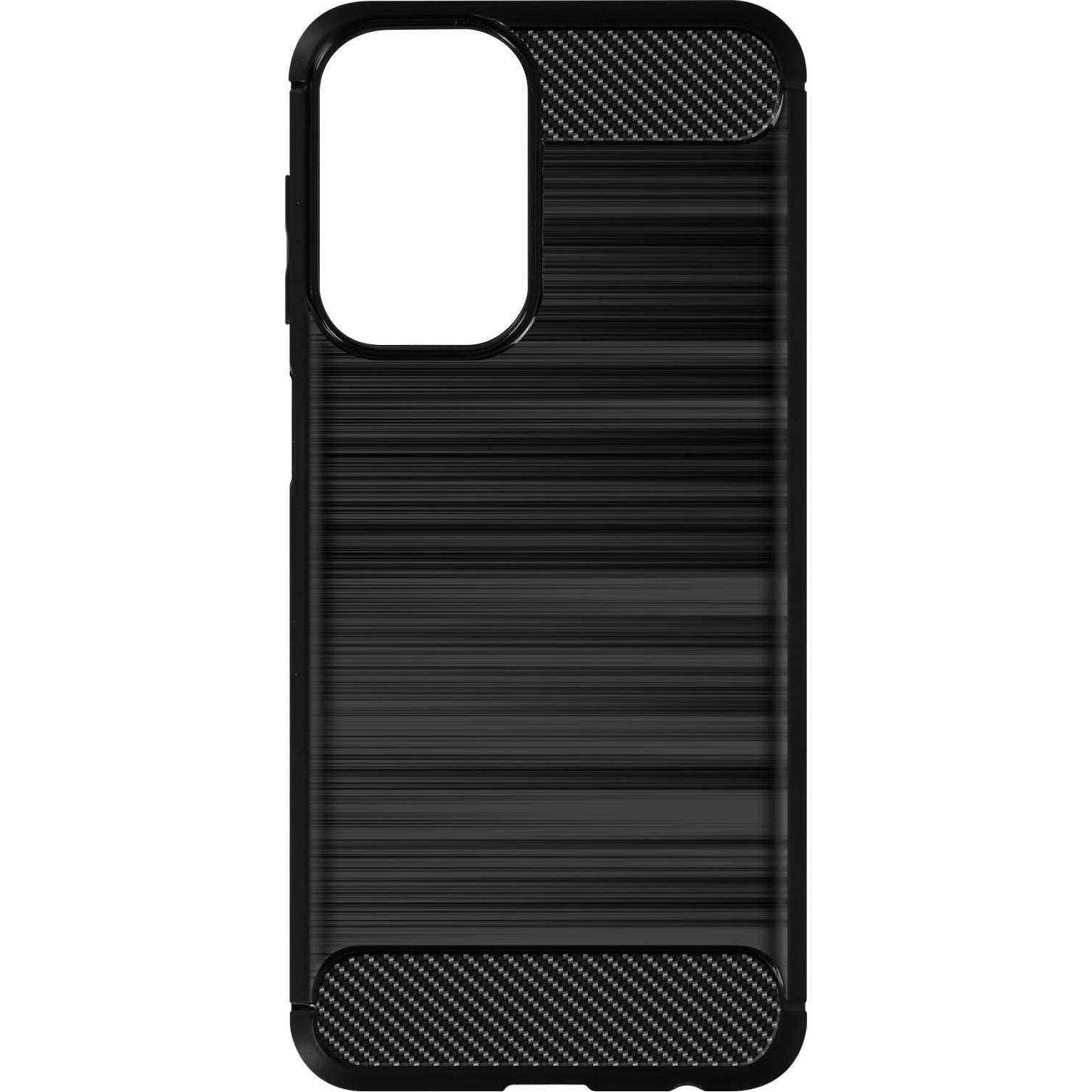 Avizar Carbrush Series (Samsung Galaxy A23 5G), Smartphone Hülle, Schwarz