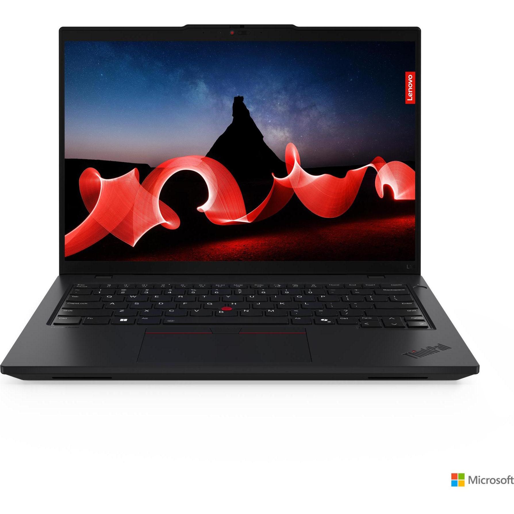 Lenovo ThinkPad L14 Gen 5 (14", 512 GB, 16 GB, DE, Intel Core Ultra 5 125U), Notebook, Schwarz