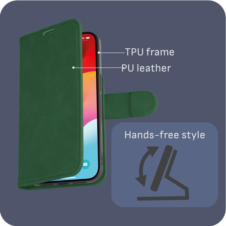 Produktbild Cazy Abnehmbare Brieftaschenhülle für iPhone 15 Pro, Abnehmbare Hülle, Magfit, 2-in-1-Design (Apple iPhone 15 Pro)