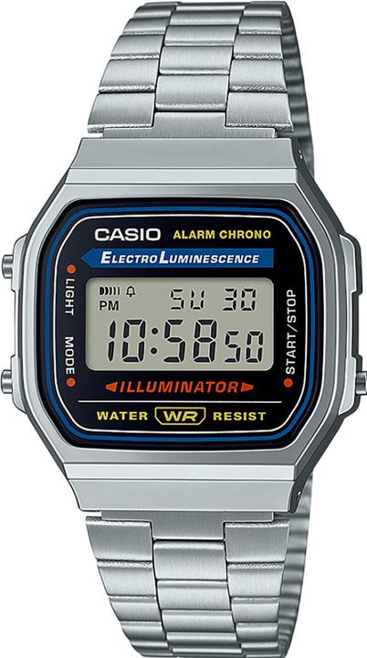 Image du produit Casio Vintage A168wa-1yes (Montre numérique, 35 mm)