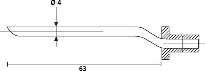 Produktbild HellermannTyton HELL VA2.55PRONG8 1 SA Ersatzdorne Gr.8 f.VA 2,5/5 1 Dornensatz=3 StÃ¼ck