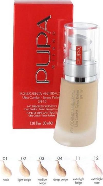 Image du produit Pupa Milano Fondation Antitraccia Nrm 11