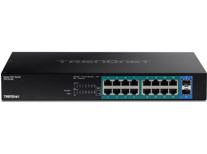 Produktbild Trendnet TPE-TG182 18-Port Gigabit PoE+ Switch (18 Ports)