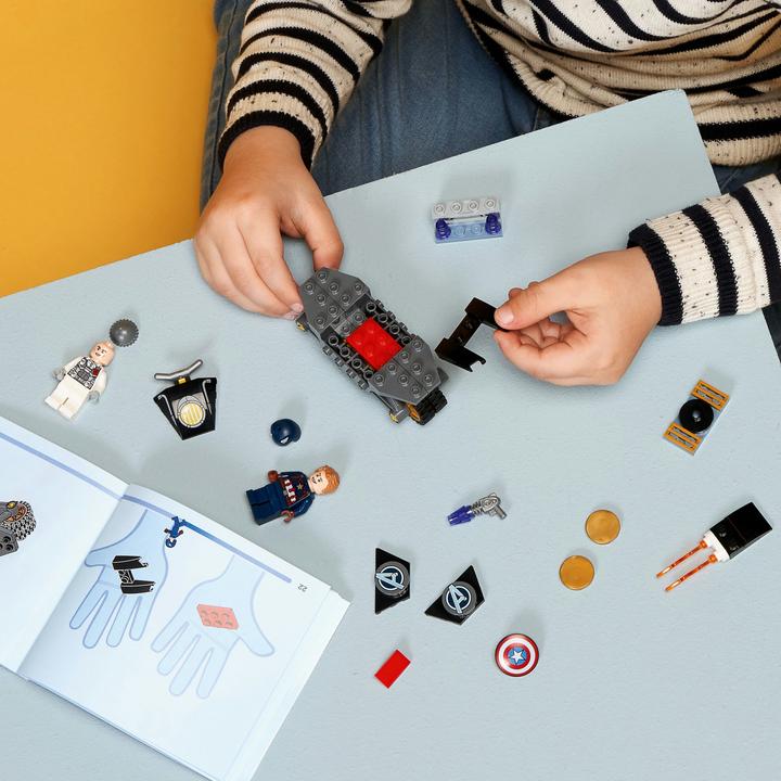 Immagine prodotto LEGO Duello tra Capitan America e l'HYDRA (76189, LEGO Marvel)