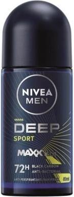 Actual product image NIVEA Ball antiperspirant for men Men Deep Sport 50 ml (Spray, 50 ml)