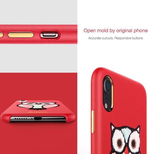 Actual product image Nillkin Plush Series Backcover Cover (Apple iPhone XR)